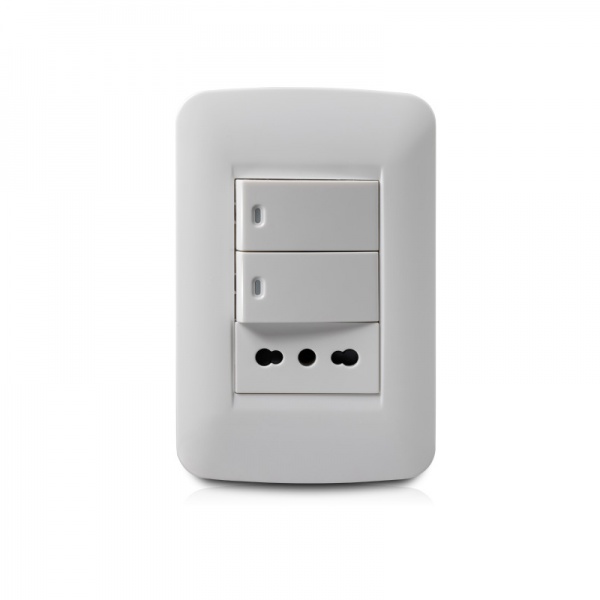 22mm 16A 1 way switch 22mm 16A 1 way switch 10-16A 1Gang ltalian socket