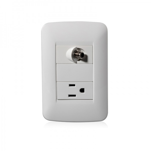 TV(RG6) socket-1 gang American socke